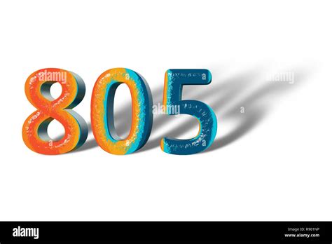 3D Lotto Number: 805 .